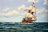 Mayflower II on the Open Seas